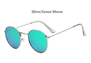 Round Mirror Vintage Sunglasses